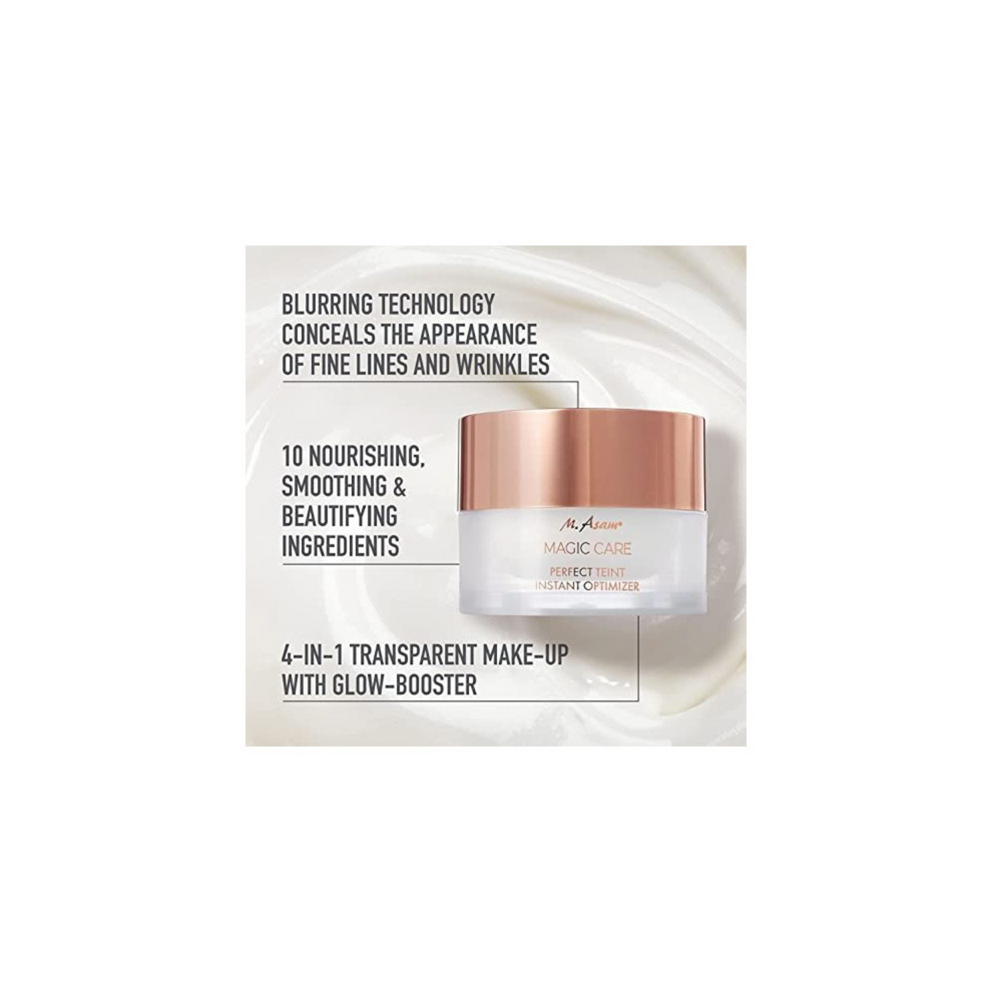 Magic Care Perfect Teint (1.01 Fl Oz) - Transparent Make Up, Skin Care Face Cream And Makeup Primer. Beauty Product That Is Known To Minimize Wrinkles