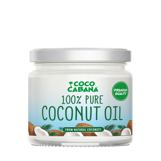100% Pure Coconut Oil 300ml , Vegan Gluten & Dairy Free, Natural Beauty Product, Skin & Hair, Cooking