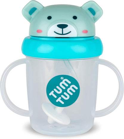 Tippy up Free Flow Sippy Cup (No Valve), Sippy Cup for Toddlers, 200Ml, BPA Free (Boris Bear S3)
