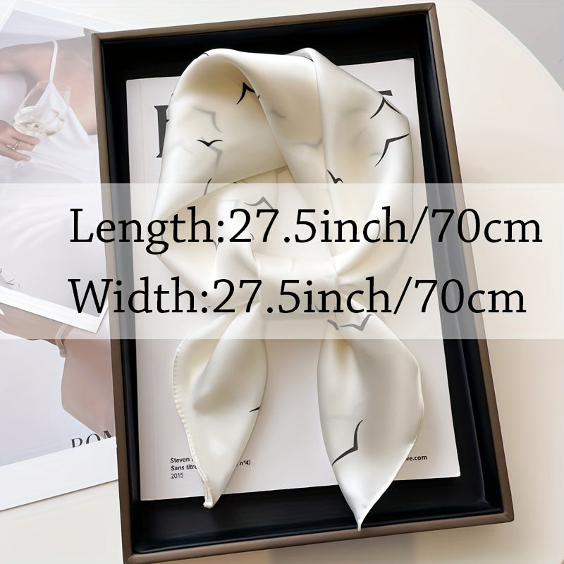 Crafted From Imitation Silk Fabric, This Soft Shawl Is The Perfect Lightweight Accessory For Spring And Autumn. It Is Ideal For Women's Sun Protection And Is Ideal For Outdoor Activities